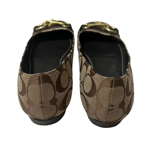 Coach Women’s Signature Logo Loafers Size 8.5 - Picture 4 of 13